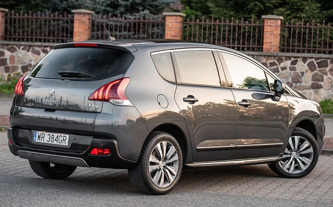 Peugeot 3008 cena 39900 przebieg: 169000, rok produkcji 2014 z Płock małe 497